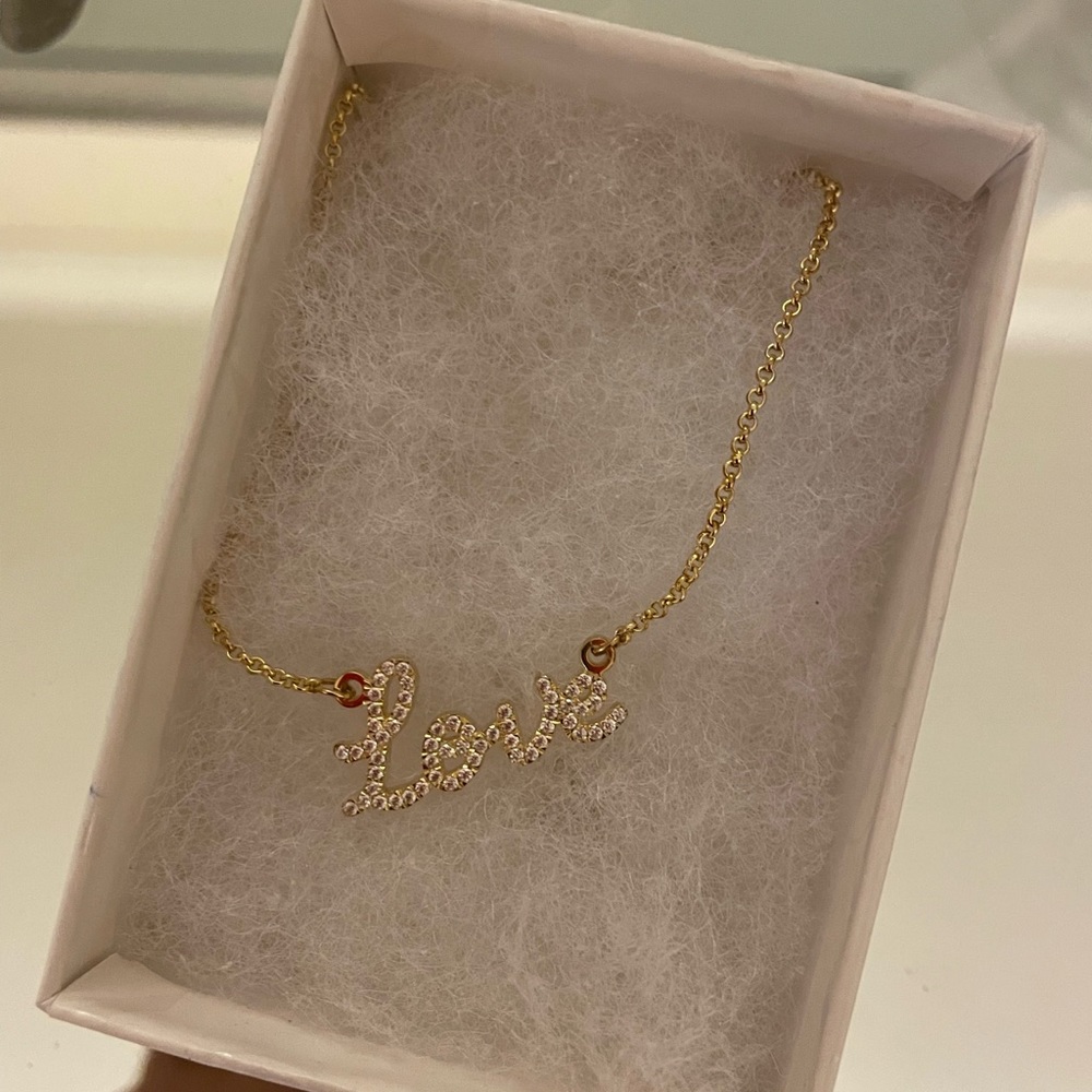 Sanity LOVE necklace